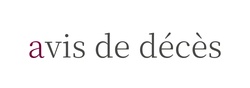 Avis de d&eacute;c&egrave;s